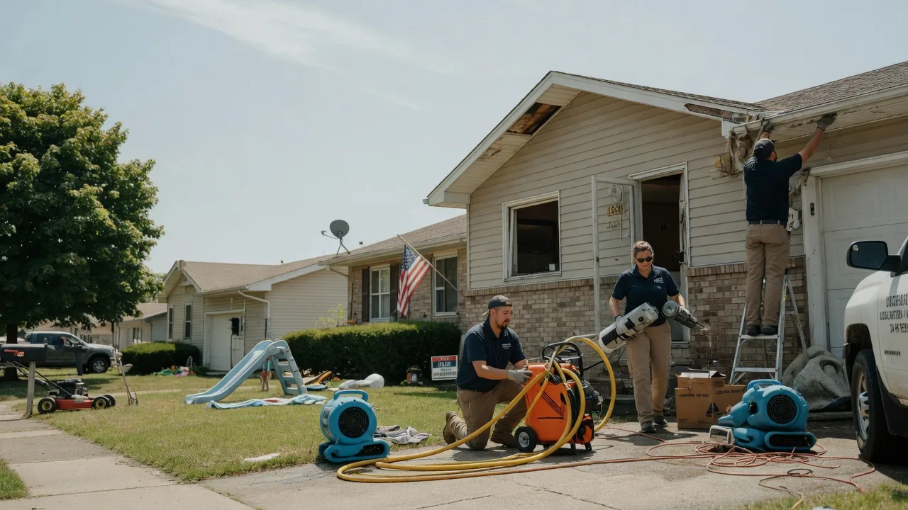 Water Damage Restoration in Dewitt, MI near me
